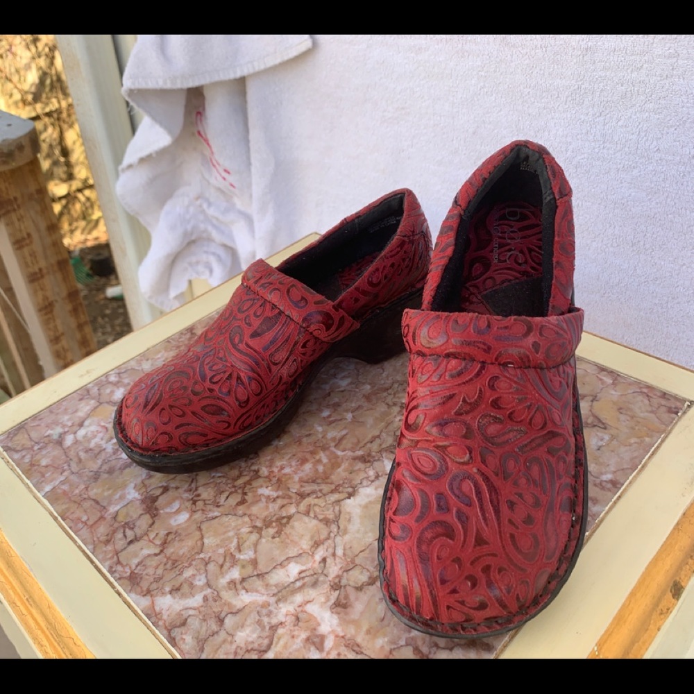 BOC BORN CONCEPT MARGARET RED CLOGS